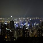 香港島 ヴィクトリアピークからの風景