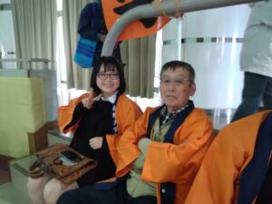 応援の様子