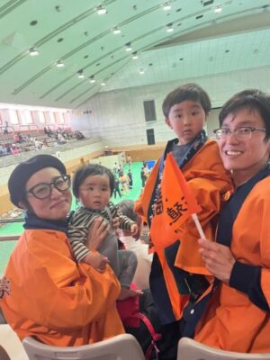 応援の様子