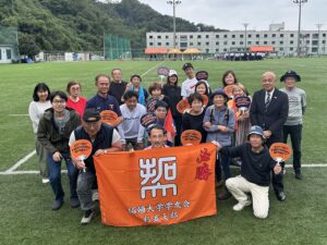 10月12日、第4節 新潟食料農業大学戦の集合写真
