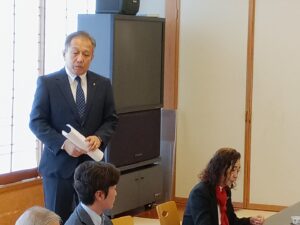 川口常務理事の挨拶